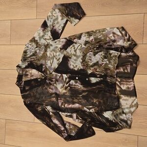 STELLA CARAKASI Sheer Blouse size S